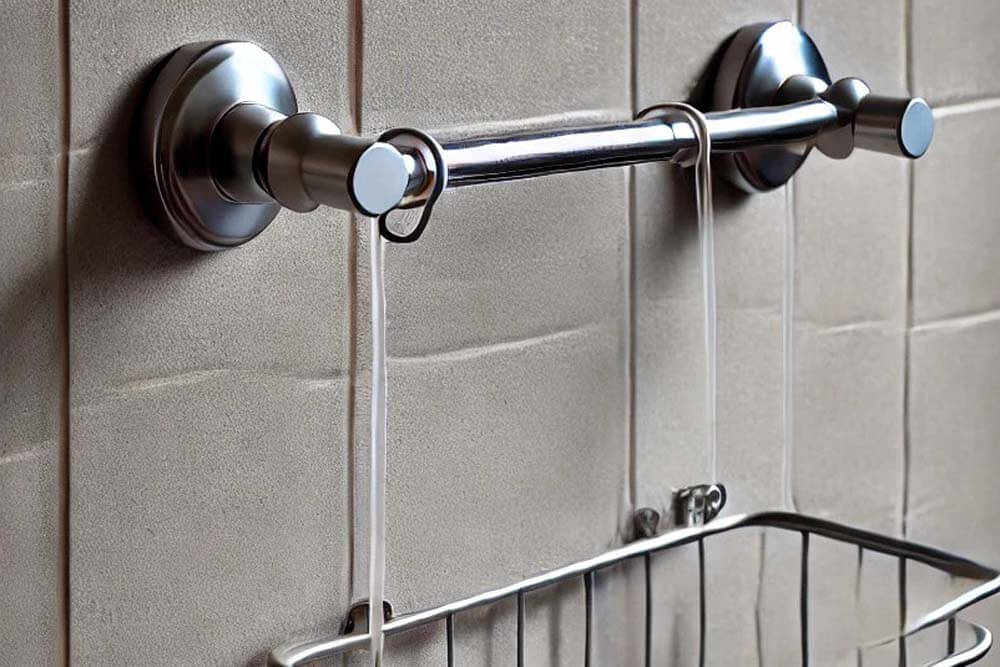 used-silicon-sex-toy-reuse-idea-shower-caddy-hanger